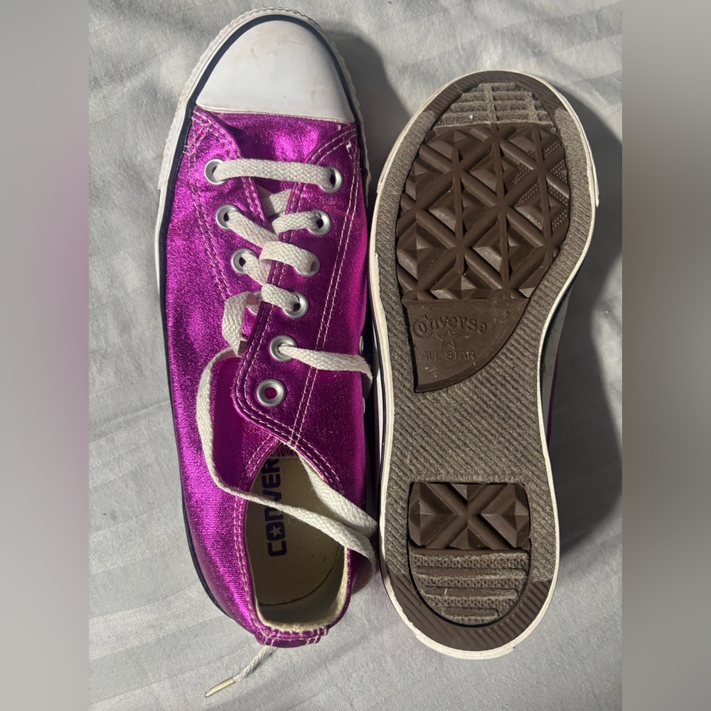 Converse Sneakers - pink metallic